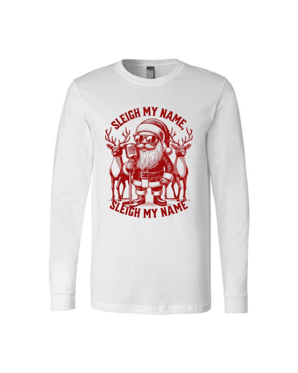 “Sleigh My Name Santa Concert Christmas Design”