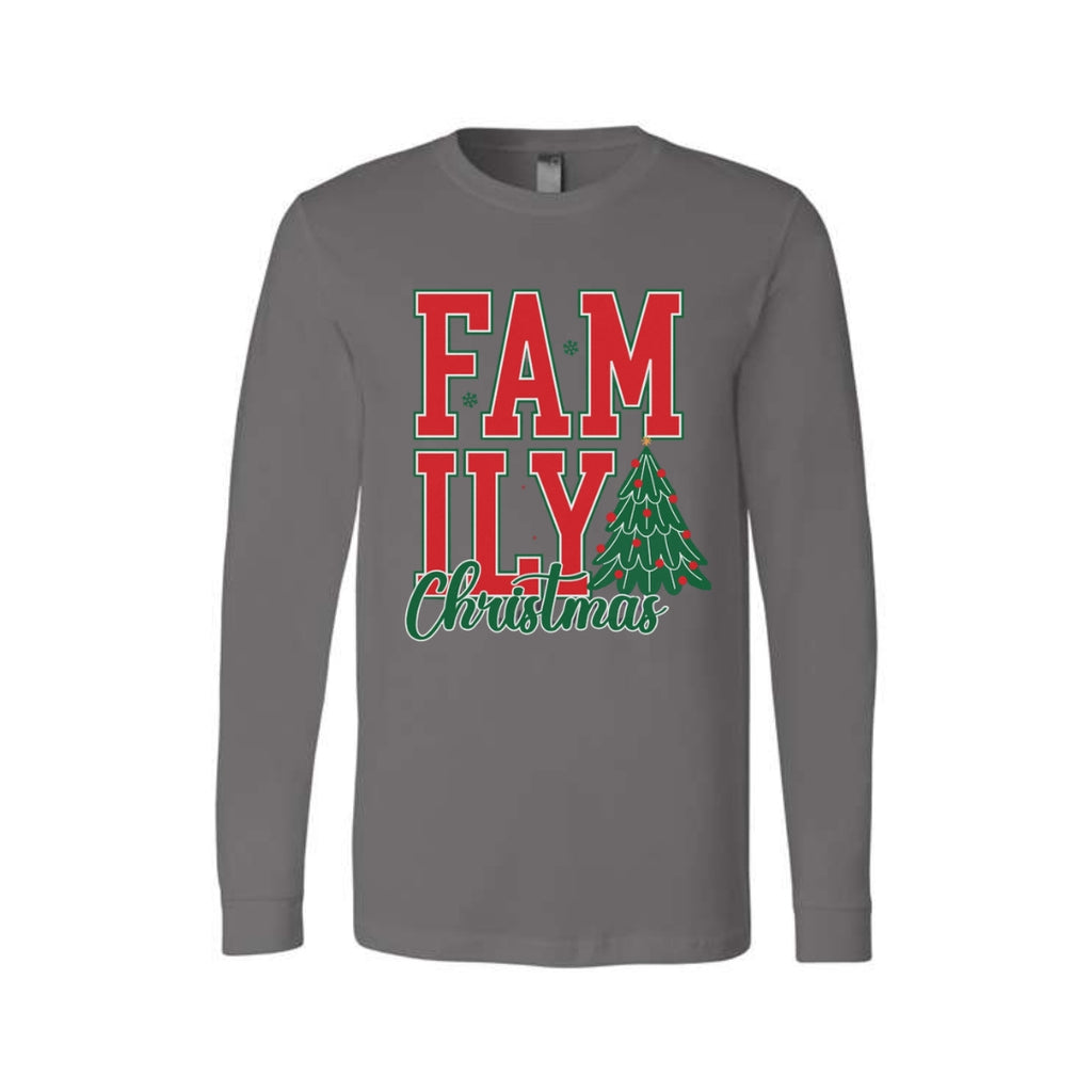 Holiday Long Sleeves-FamILY Christmas