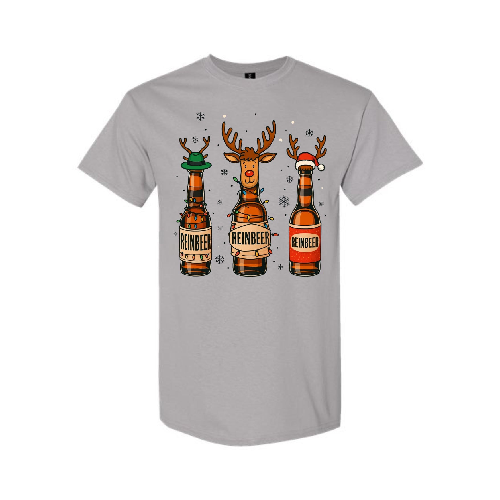 FUNNY HOLIDAY SHIRT: “Reinbeer Holiday Brew Crew Christmas Design”