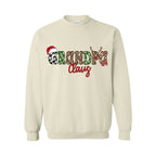Holiday Crewneck Sweatshirt-Grandpa Claus Christmas Apparel – Fun & Festive Holiday Outfit for Grandpas