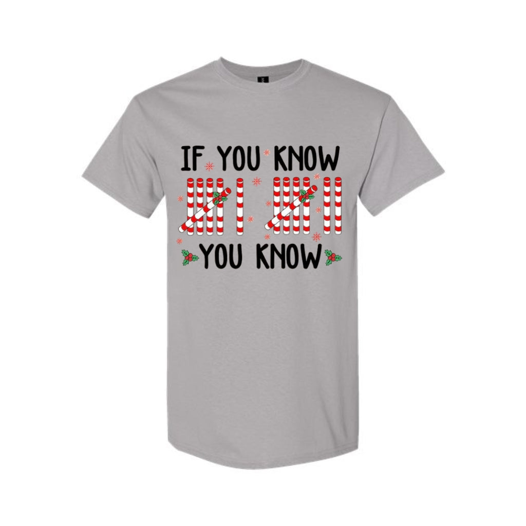 FUNNY HOLIDAY SHIRT: If You Know You Know Sweatshirt, Six Seven Meme Christmas
