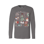 Holiday Long Sleeves- ‘Tis the Season’ Christmas Icons
