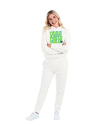 Wesley Padilla Hoodie + Jogger Set - Private Cheer (Neon Green Logo)