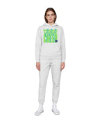 Wesley Padilla Hoodie + Jogger Set - Private Cheer (Neon Green Logo)
