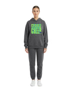 Wesley Padilla Hoodie + Jogger Set - Private Cheer (Neon Green Logo)