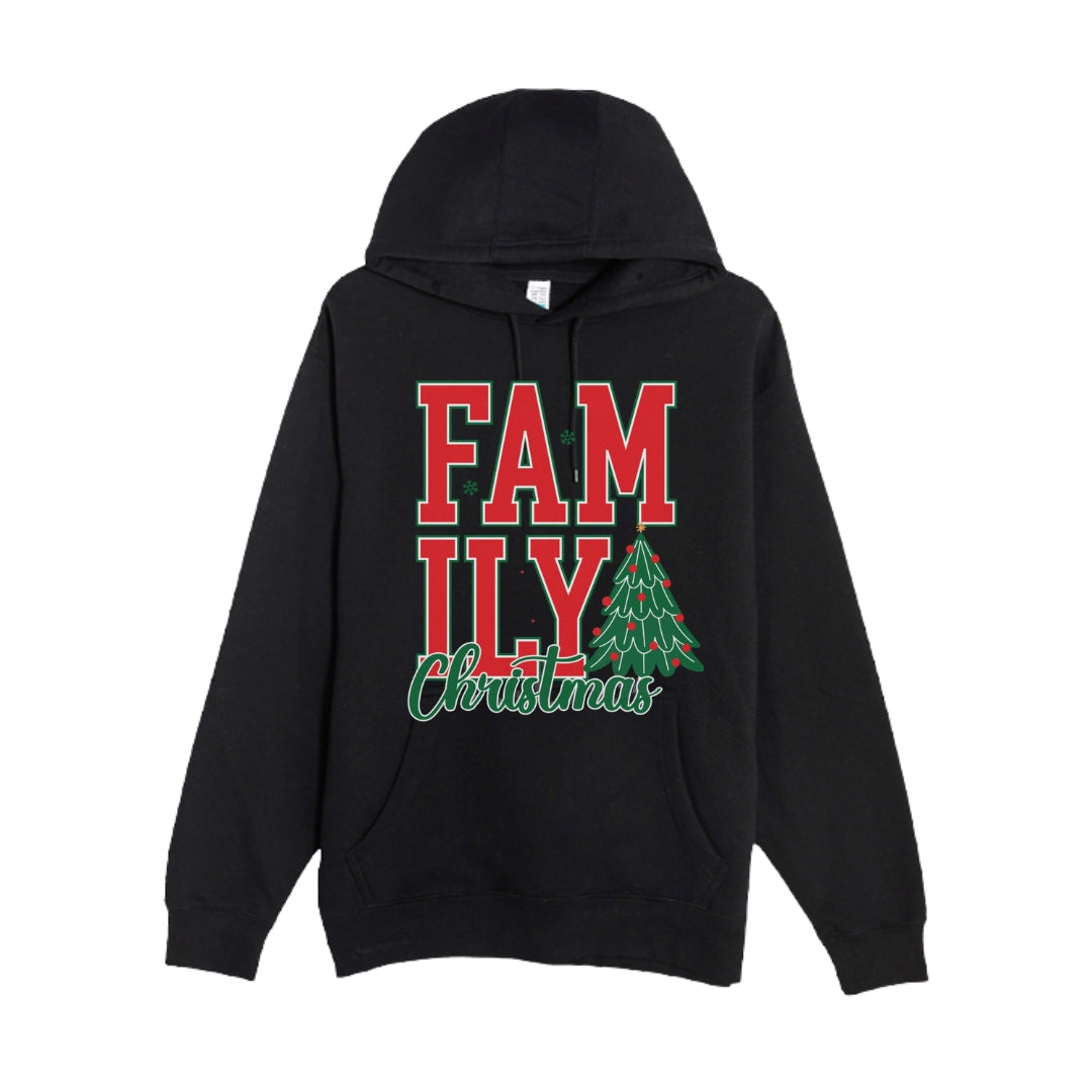HOLIDAY HOODIE-FamILY Christmas
