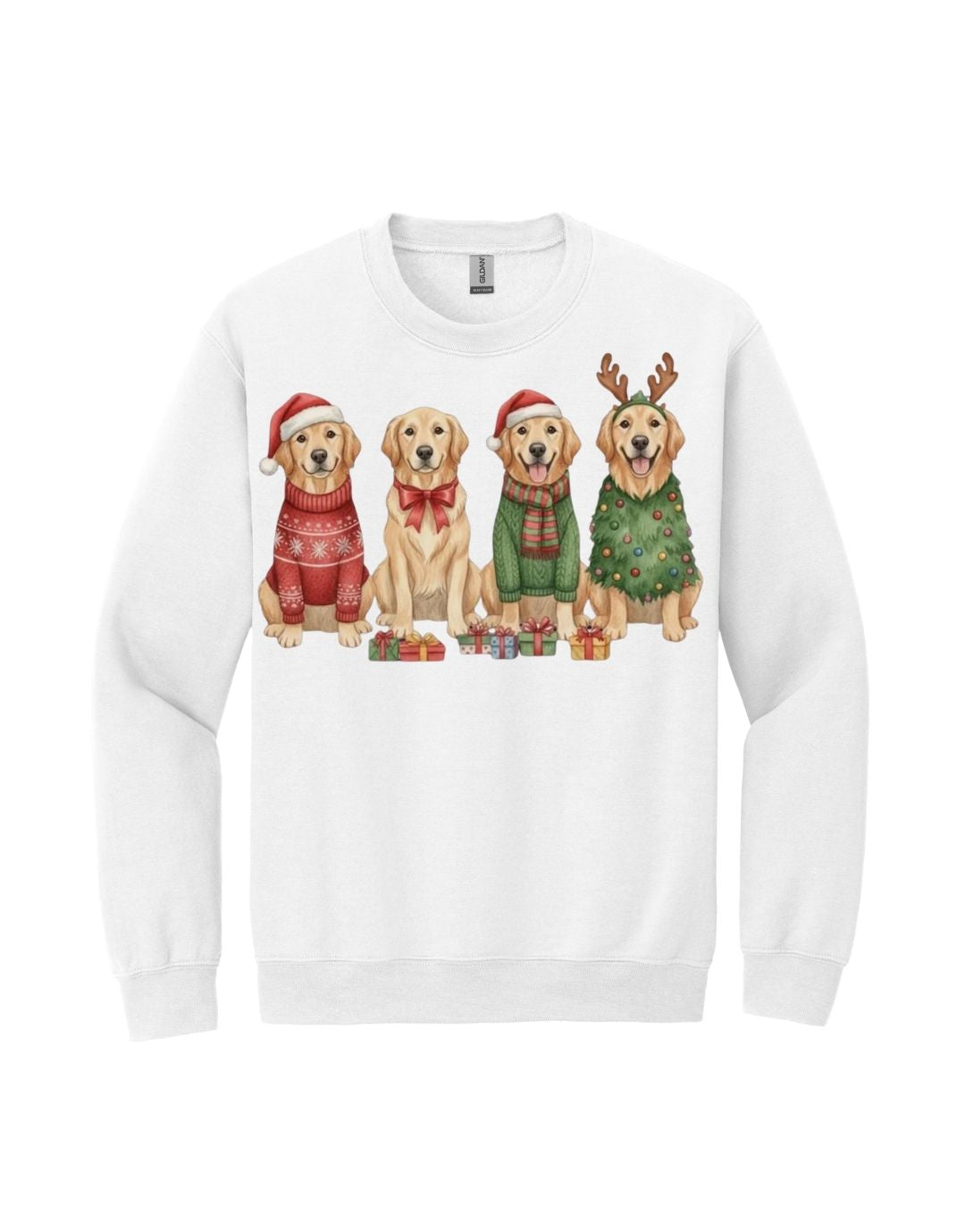 Golden Retriever Christmas Dogs Design – Festive Holiday Dog Lover Gift