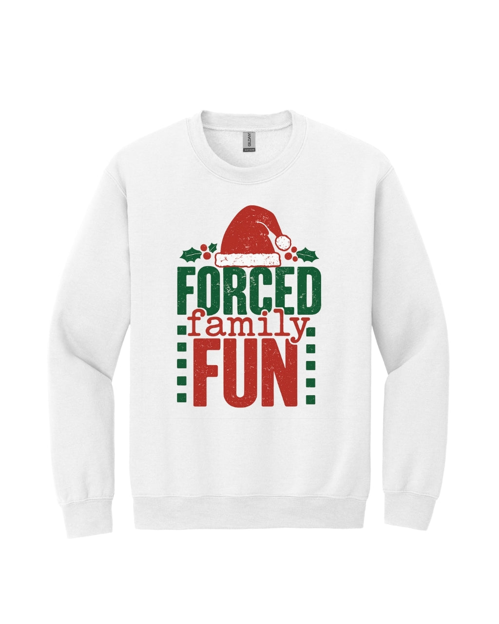 “Holiday Forced Family Fun Festive Humor Design”