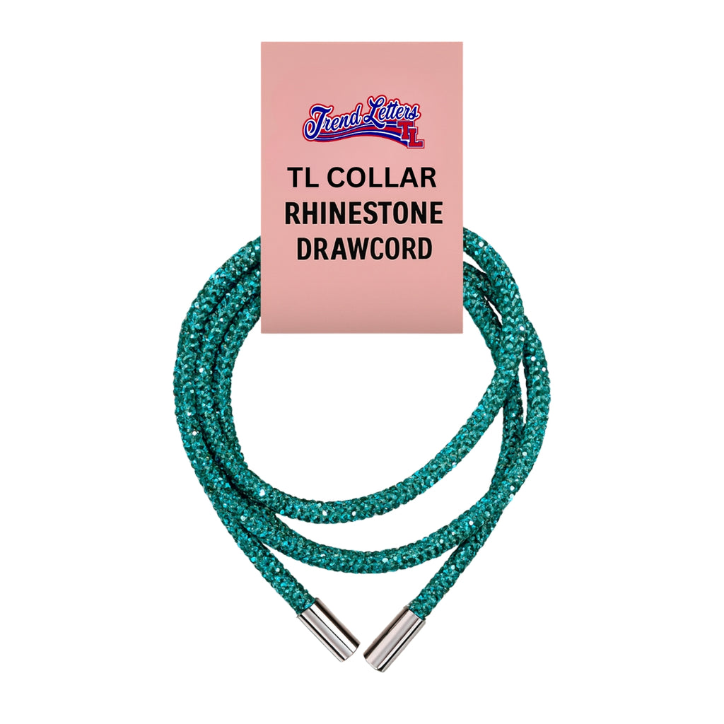 TL COllar Rhinestone Drawcords