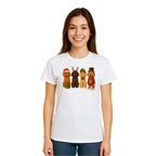 Merry & Furry Tees: Christmas Doodle Dog Squad Design – Festive Holiday Dog Lover Gift