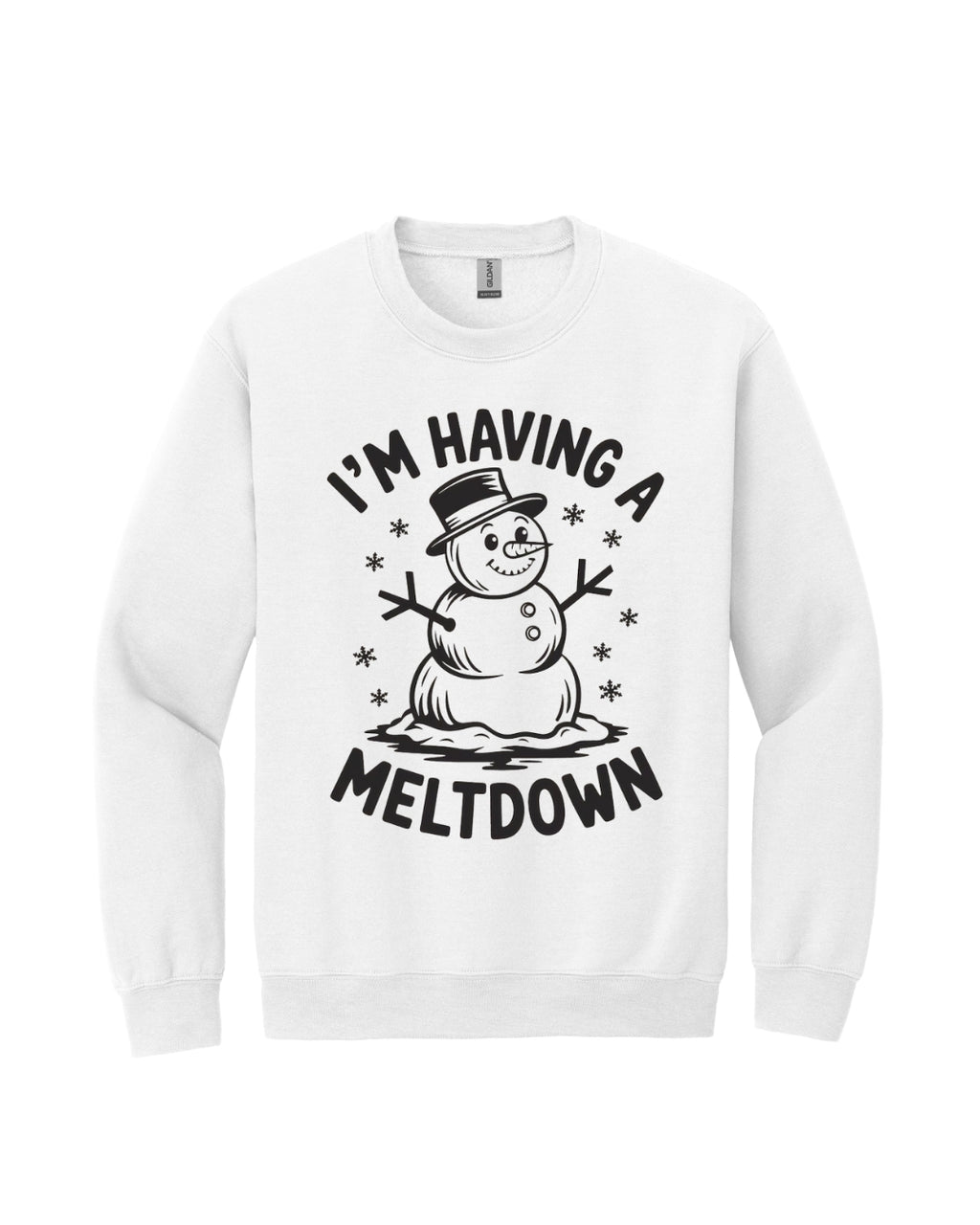 I’m Having a Meltdown – Funny Snowman Christmas Design