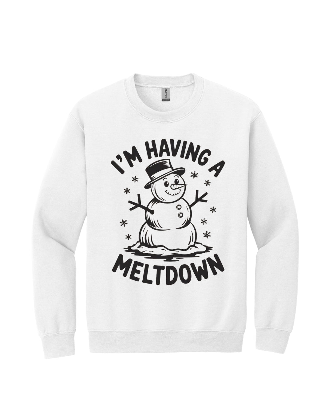 I’m Having a Meltdown – Funny Snowman Christmas Design