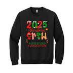 Holiday Crewneck Sweatshirt- “2025 Christmas Crew” Holiday Design