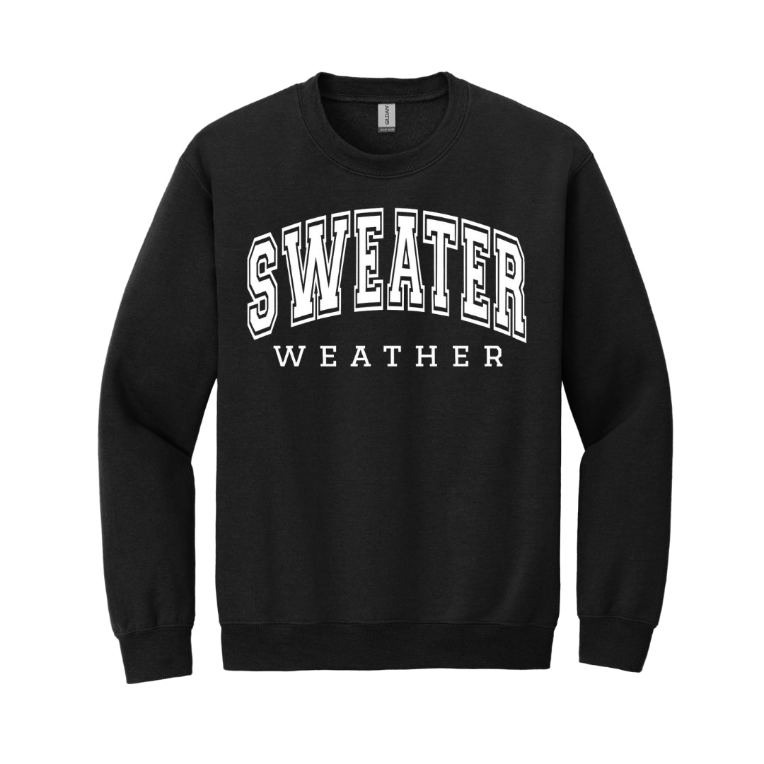 Holiday Crewneck Sweatshirt-Sweater Weather