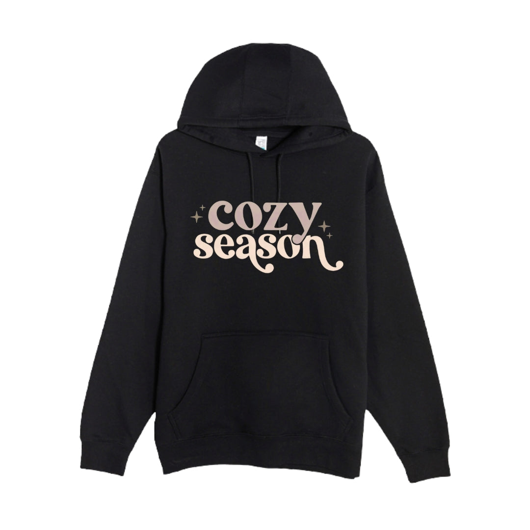 HOLIDAY HOODIE-Retro “Cozy Season” Apparel – Perfect for Fall, Winter, and All Things Snuggly