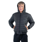 Hooded Puffer Jacket-Mens