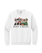 Merry & Bright Border Collie Christmas Design – Festive Holiday Dog Lover Gift