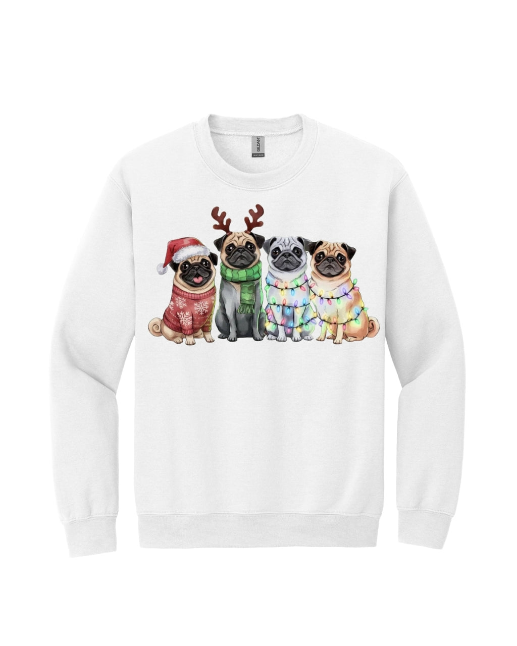 Festive Pug Christmas Apparel – Cute Holiday Dog Lover Gift