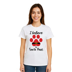 Merry & Furry Tees: I Believe in Santa Paws – Cute Christmas Dog Lover Gift
