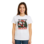 FUNNY HOLIDAY SHIRT: “Ask Your Mom If I’m Real” Funny Santa Design