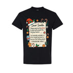 FUNNY HOLIDAY SHIRT: “Dear Santa: Struggling Adult Holiday Survival Design”