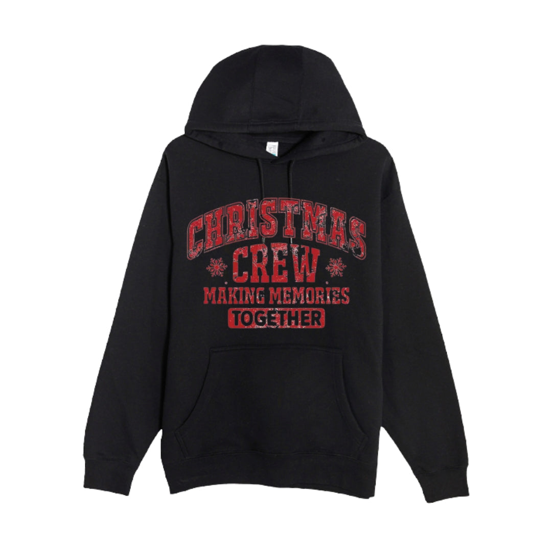 HOLIDAY HOODIE-“Merry Christmas” Bold Letter Design