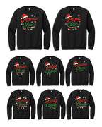 Holiday Crewneck Sweatshirt- Family Claus Christmas Apparel Collection – Matching Holiday Outfits for the Whole Family