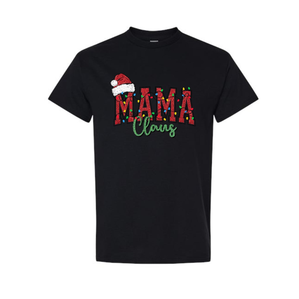 Holiday Shirt - Mama Claus Christmas Apparel – Festive Holiday Outfit for Moms