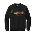 Holiday Crewneck Sweatshirt-Grandma Claus Christmas Apparel – Fun Holiday Outfit for Festive Grandmas