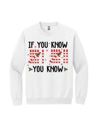 If You Know You Know Sweatshirt, Six Seven Meme Christmas