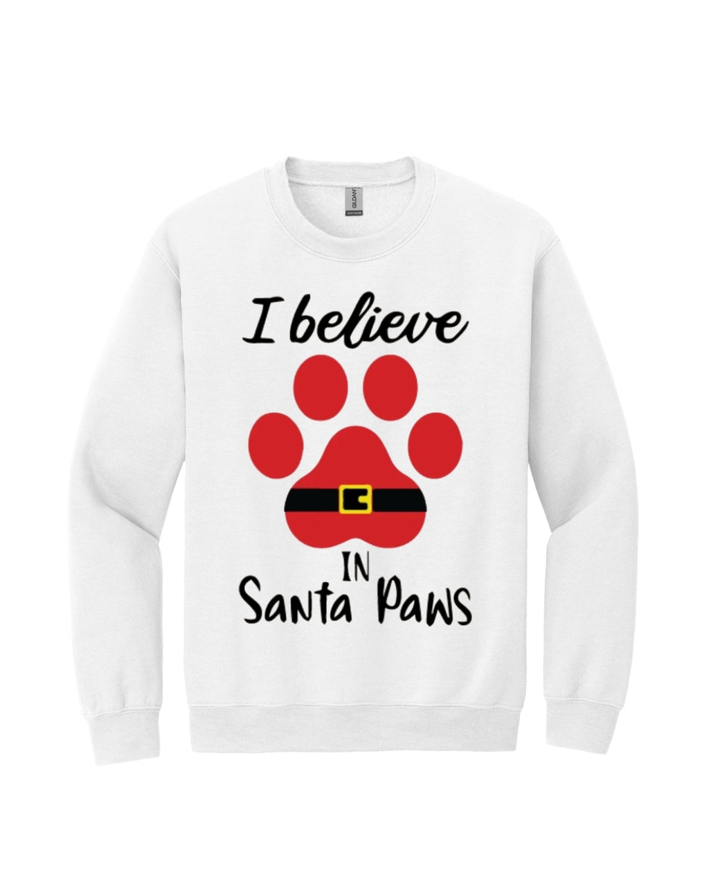 I Believe in Santa Paws – Cute Christmas Dog Lover Gift