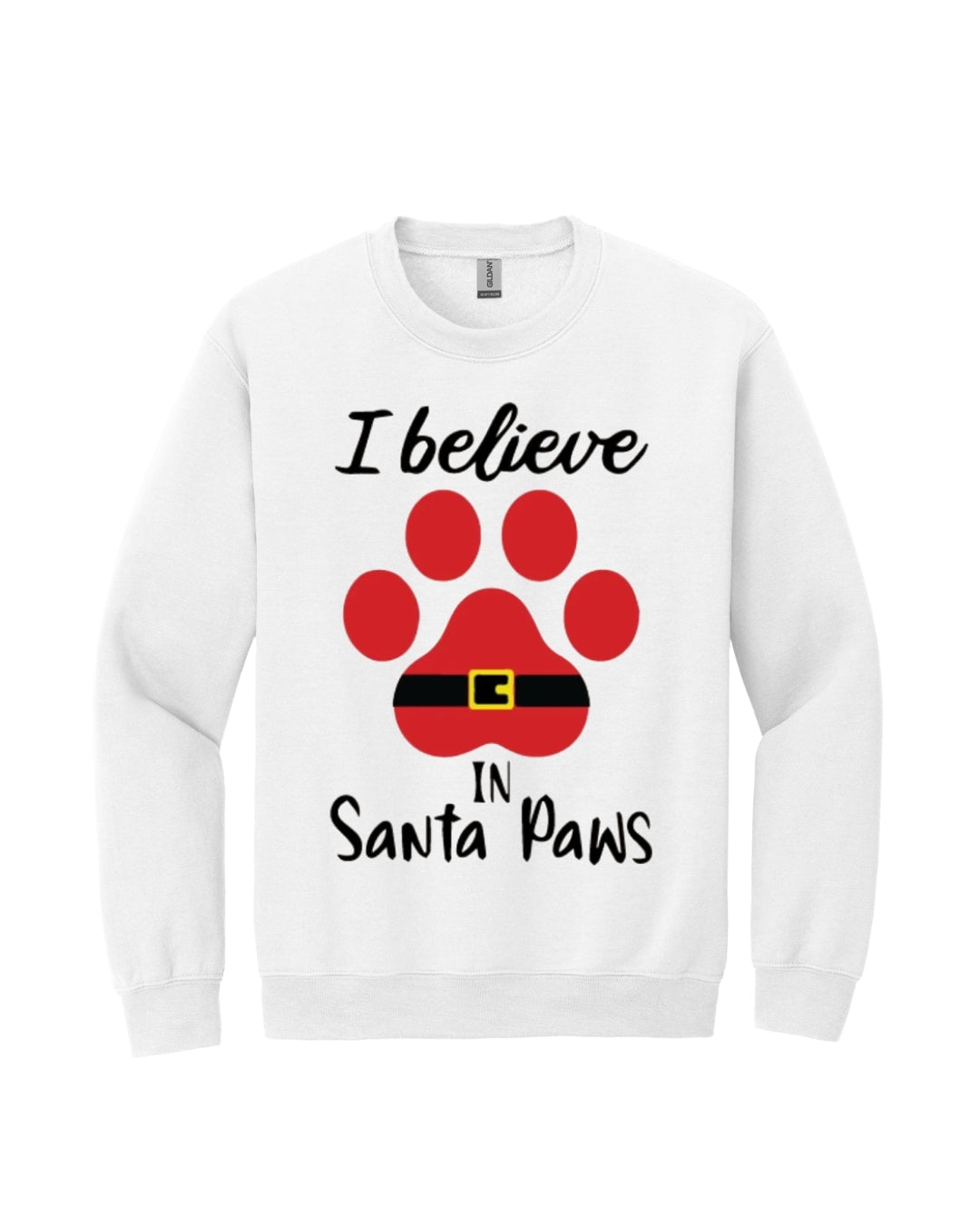 I Believe in Santa Paws – Cute Christmas Dog Lover Gift