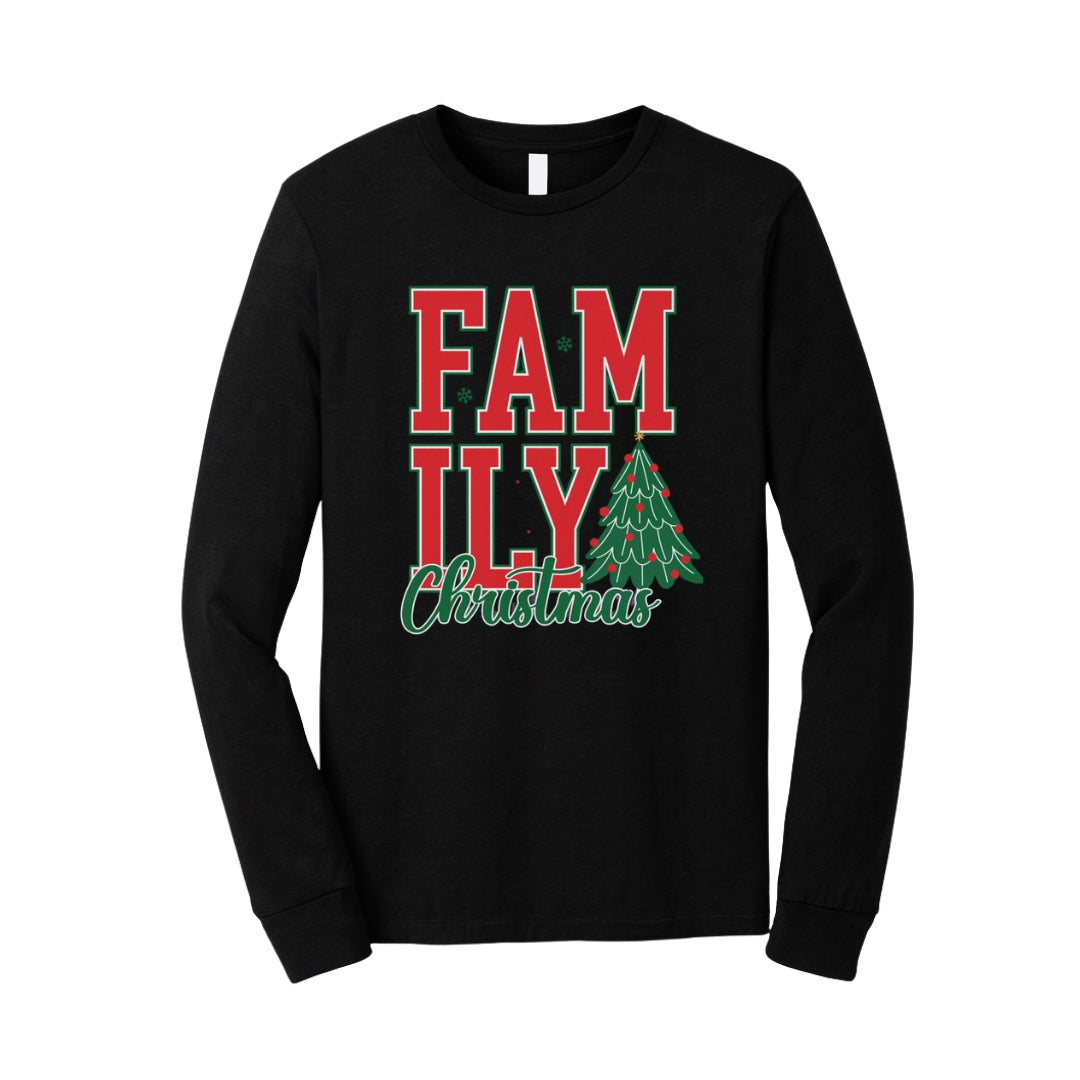 Holiday Long Sleeves-FamILY Christmas