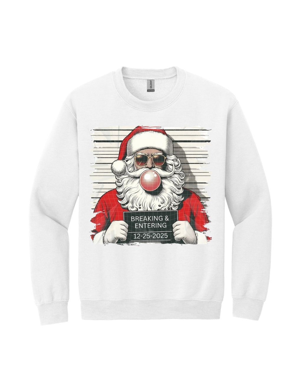 “Santa’s Christmas Mugshot Design”