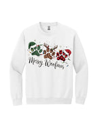 Merry Woofmas Paw Print Apparel – Festive Dog Lover Christmas Gift