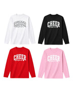 Cheer Mama Shirt with Heart – Cheer Mom Tee, Cheerleading Mom Apparel, Game Day Outfit