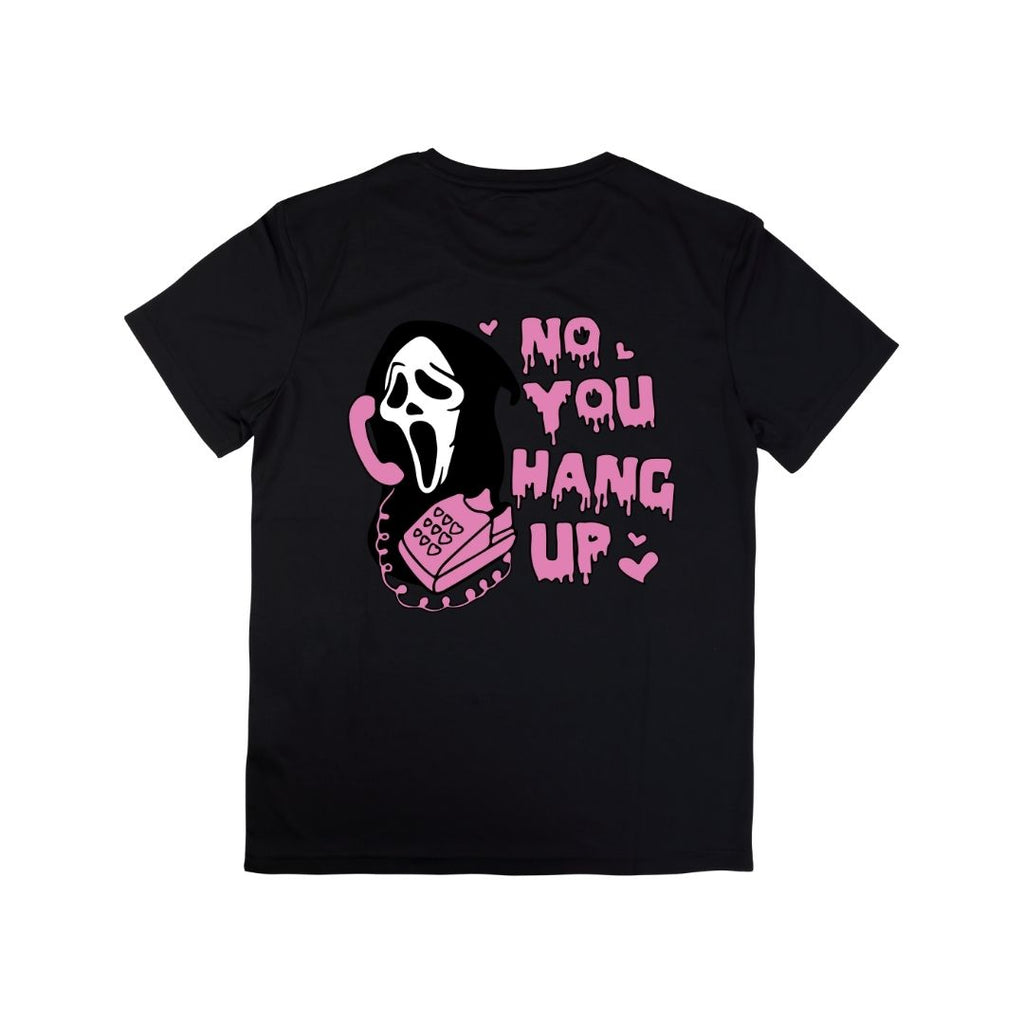 No, You Hang Up – Ghostface Halloween T-Shirt