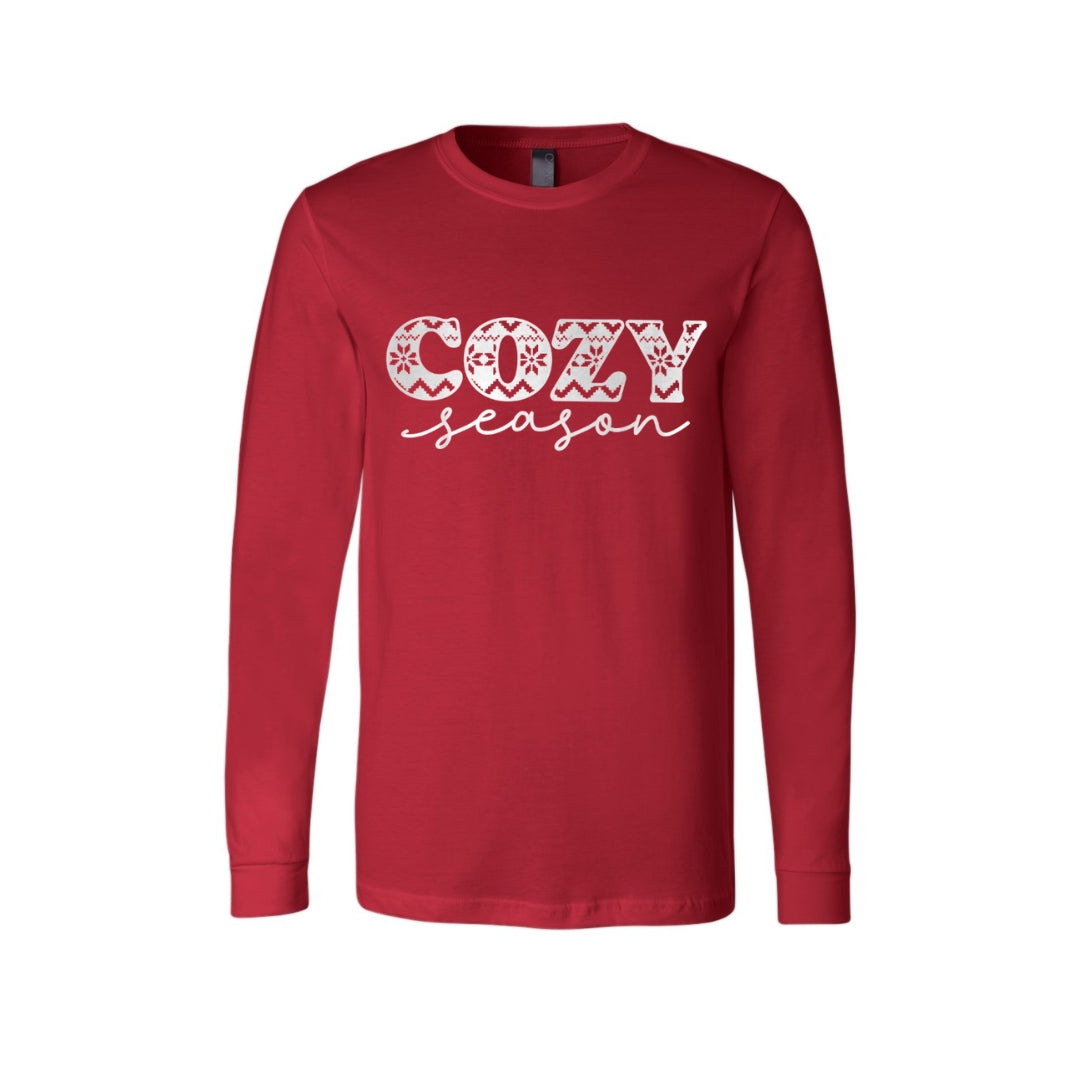 Minimalist Holiday Long Sleeves-  Cozy Season