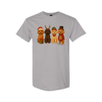 Merry & Furry Tees: Christmas Doodle Dog Squad Design – Festive Holiday Dog Lover Gift