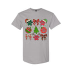 Merry & Furry Tees: Paw Print Christmas Apparel – Festive Dog Lover Holiday Gift