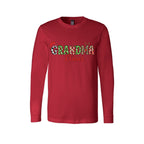 Holiday Long Sleeves- Grandma Claus Christmas Apparel – Fun Holiday Outfit for Festive Grandmas