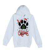 Merry Christmas Paw Print Holiday Apparel – Festive Pet Lover Christmas Design