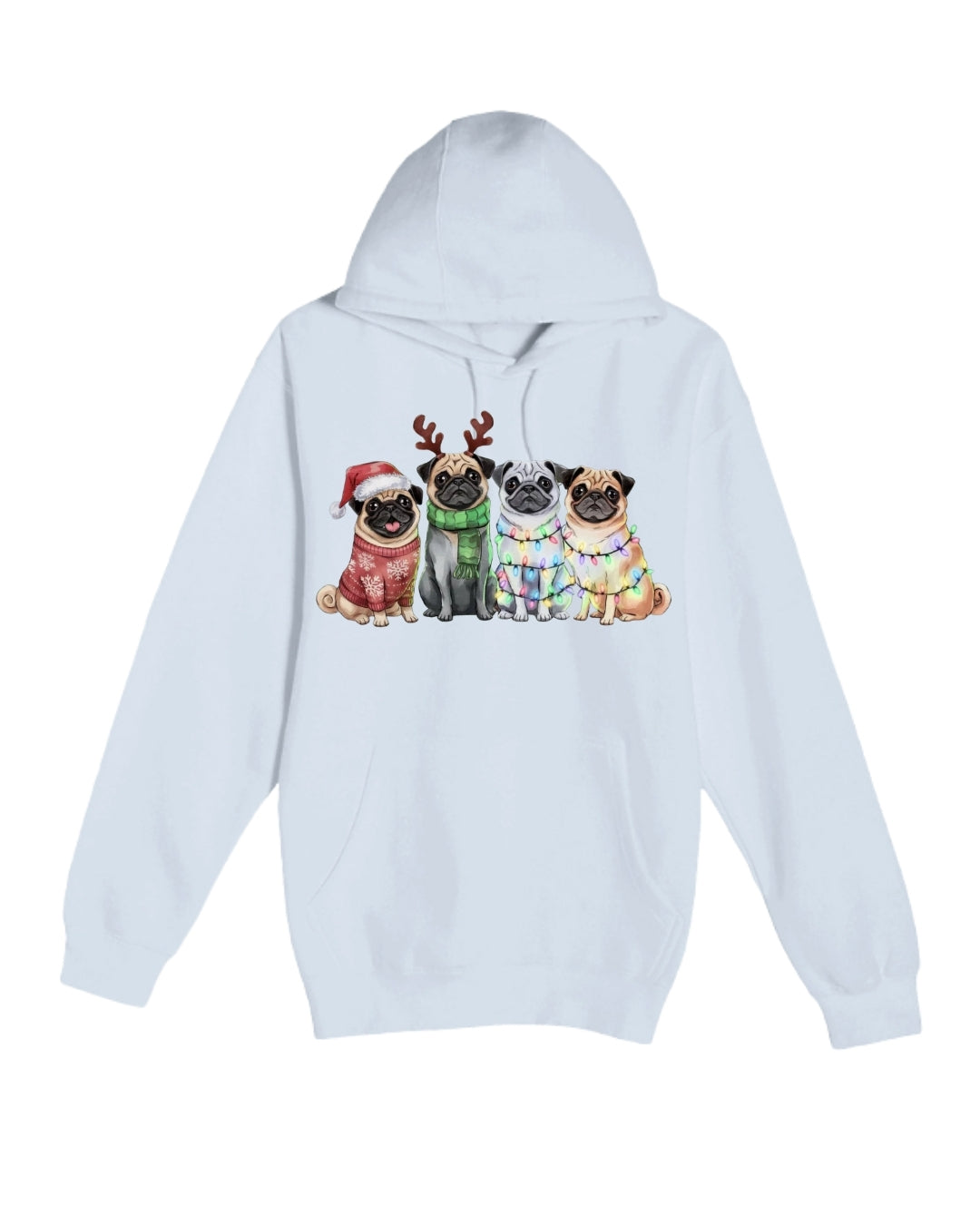 Festive Pug Christmas Apparel – Cute Holiday Dog Lover Gift