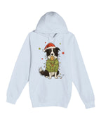 Border Collie Christmas Lights Design – Cute Holiday Dog Lover Gift