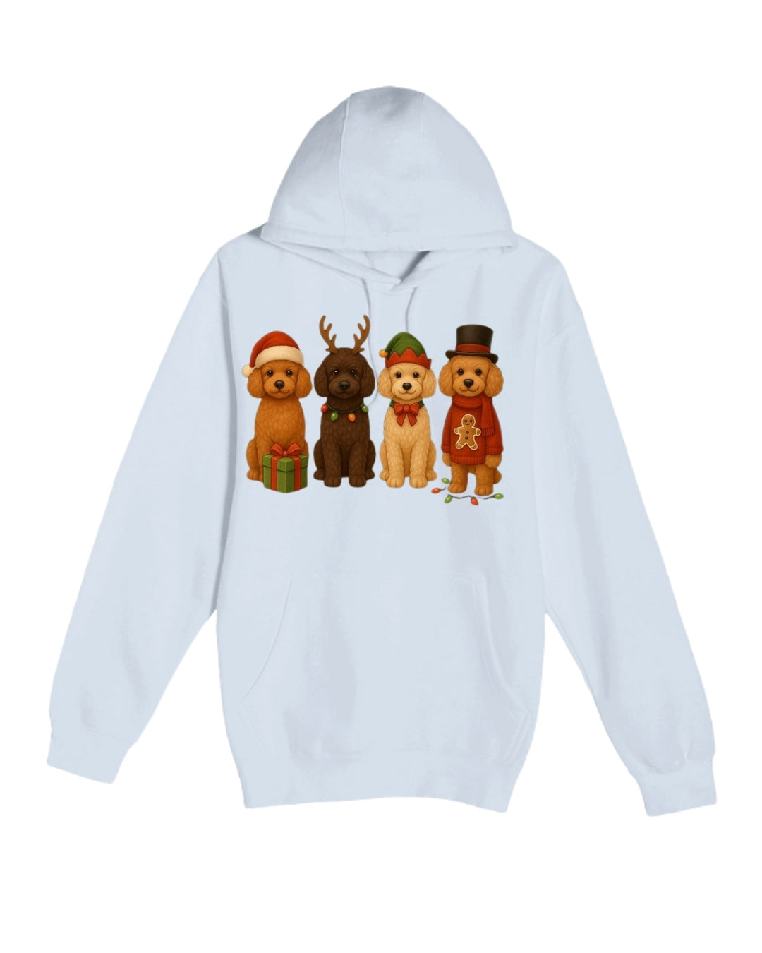 Christmas Poodle Dog Squad Design – Festive Holiday Dog Lover Gift