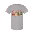 Merry & Furry Tees:Golden Retriever Christmas Dogs Design – Festive Holiday Dog Lover Gift
