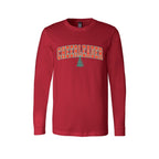 Holiday Long Sleeves- Festive “Cheerleader” Christmas Apparel – Perfect Holiday Spirit Wear for Cheer Teams
