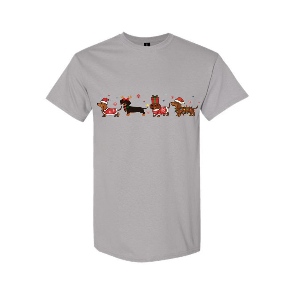 Merry & Furry Tees: Holiday Dachshund Christmas Apparel – Cute Wiener Dog Lover Gift