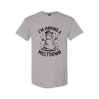 FUNNY HOLIDAY SHIRT: I’m Having a Meltdown – Funny Snowman Christmas Design