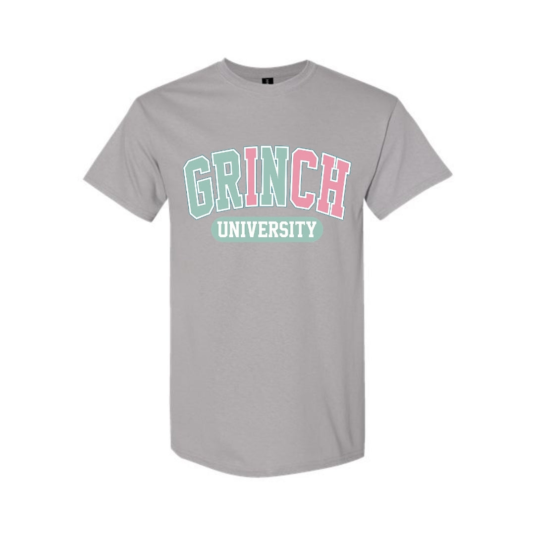 Holiday Shirt -Grinch University Graphic